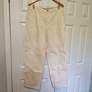 Izod summer cotton pants - yellow